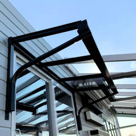 SW Plastic Canopies. Simplicity 6 Entrance Canopy.